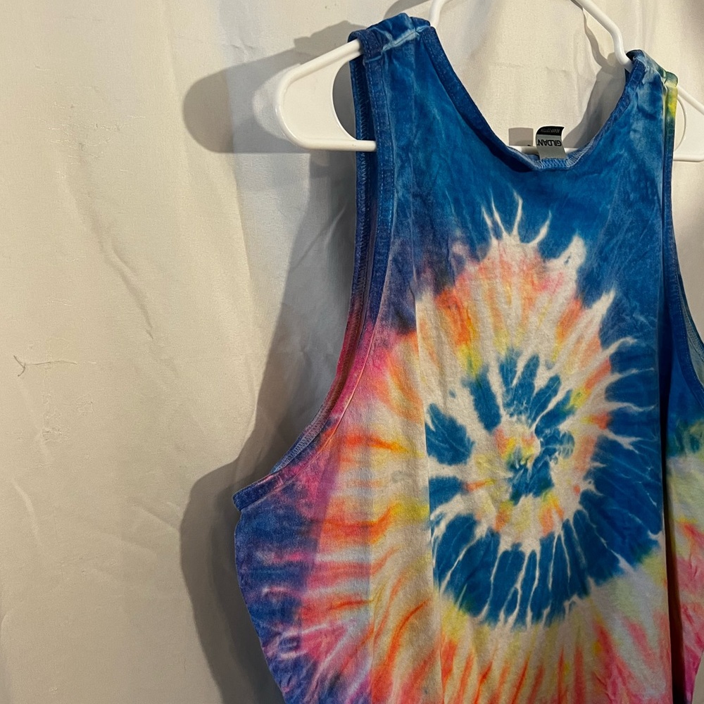 80eighty men’s tiedye tank top. Size XL. Gildan brand. - Picture 4 of 5